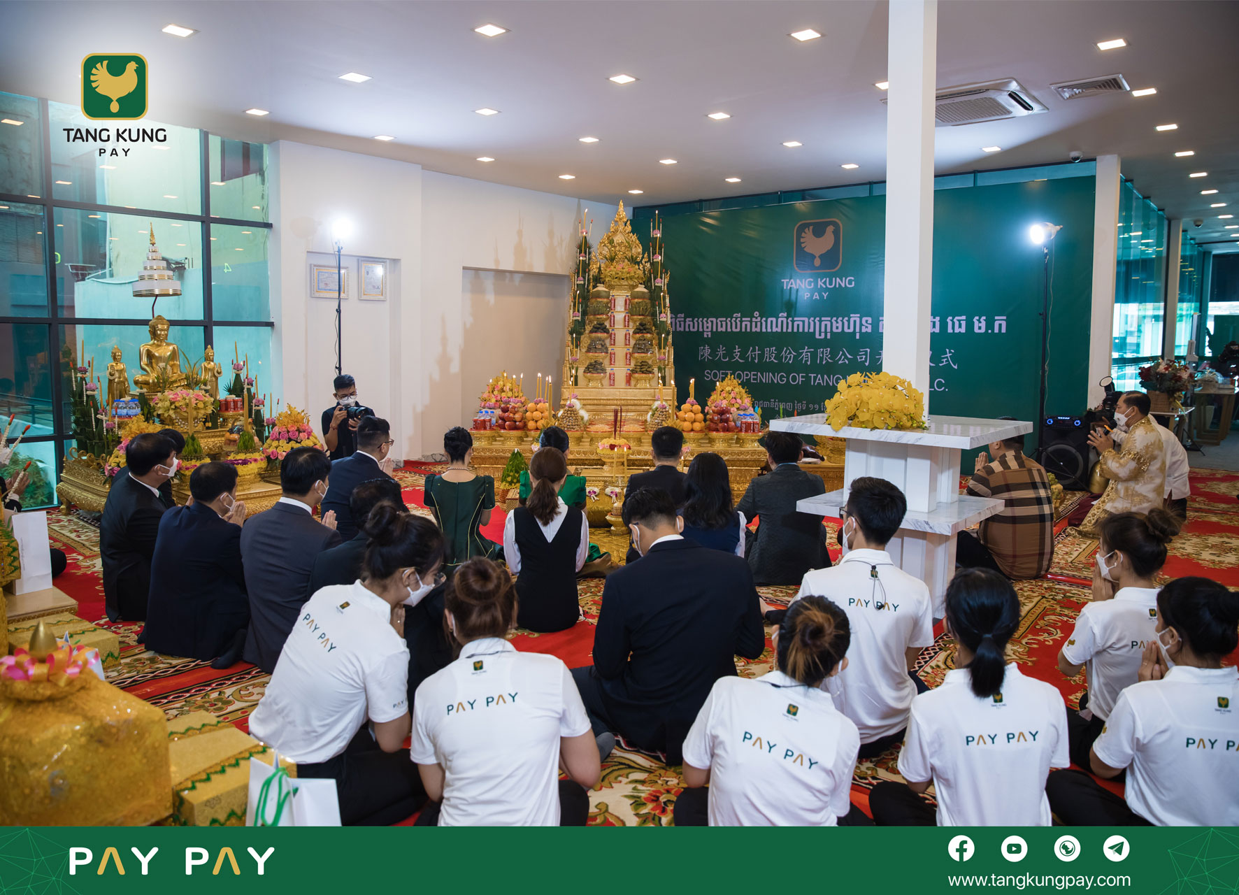 Tang Kung Pay Plc. launched a soft opening with the vision of promoting the Financial Sector in Cambodia.